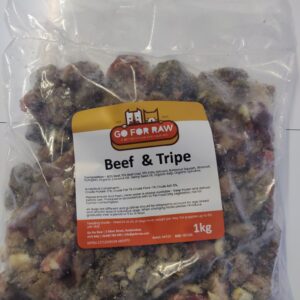 beef tripe go for raw