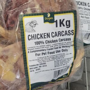 Chicken carcass go for raw